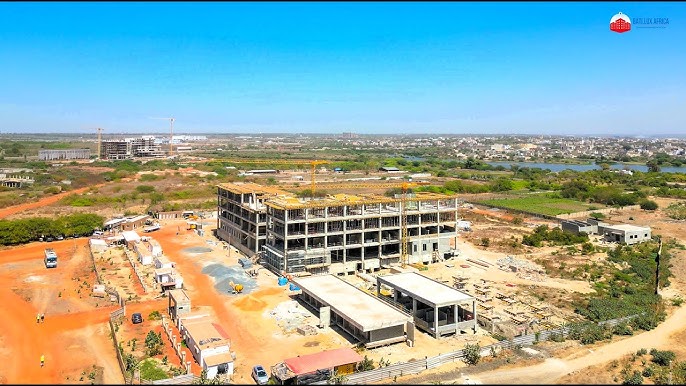 Avancement du chantier du Centre National d’Oncologie de Diamniadio – Projet en cours | Octobre 2025